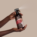 Coconut Water, Curl Clarity Shampoo, and Coconut Leave-In Conditioner